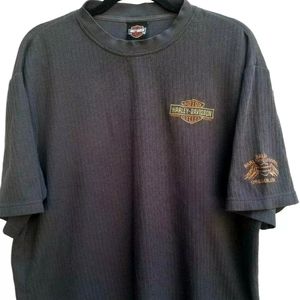 Harley-Davidson Mens Large Gray Shirt Salem Oregon